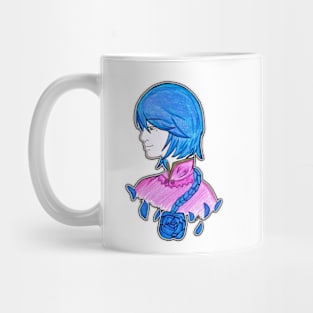 The one blue rose Mug